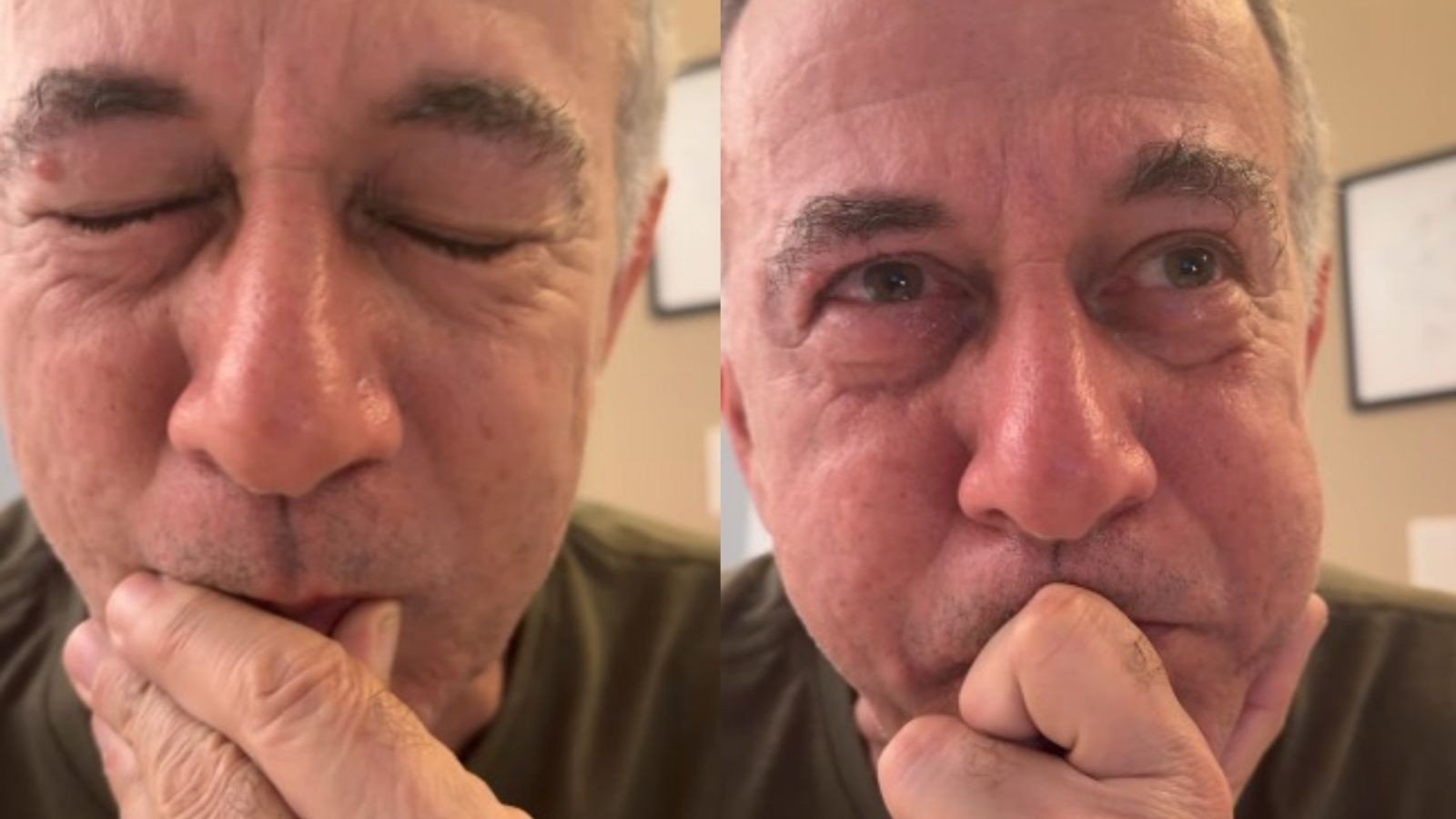 A emo&ccedil;&atilde;o do baterista Jo&atilde;o Barone, dos Paralamas do Sucesso, ao celebrar a vit&oacute;ria de Lula na elei&ccedil;&atilde;o presidencial -  (crédito: Reprodu&ccedil;&atilde;o/Instagram @joaobarone)
