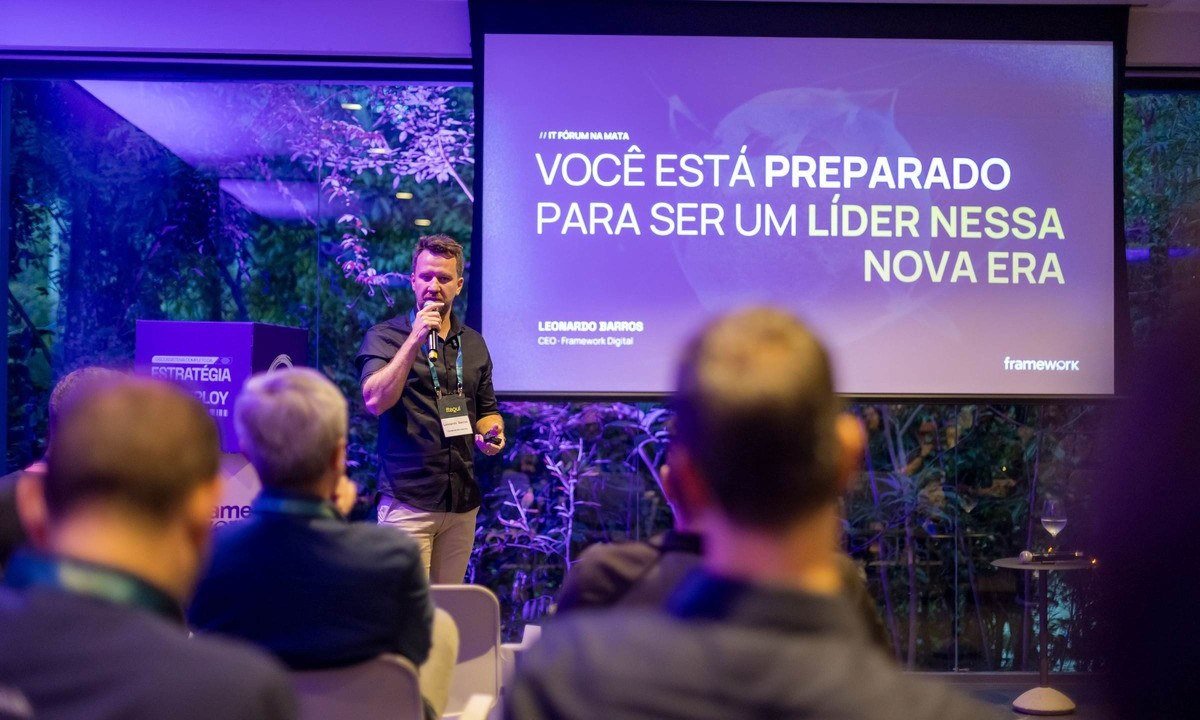 Framework Digital leva debate sobre IA ao IT Forum Na Mata - (crédito: DINO)