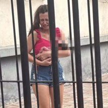 Casal resgata bebê abandonada em saco de lixo; mulher tenta adoção - Reprodução/Tupi