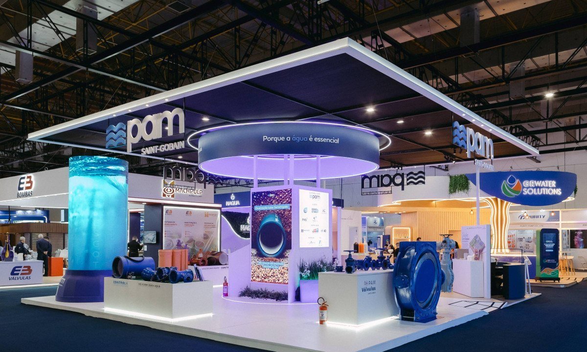 PAM Saint-Gobain conquista dois prêmios nas FENASAN 2026 - (crédito: DINO)