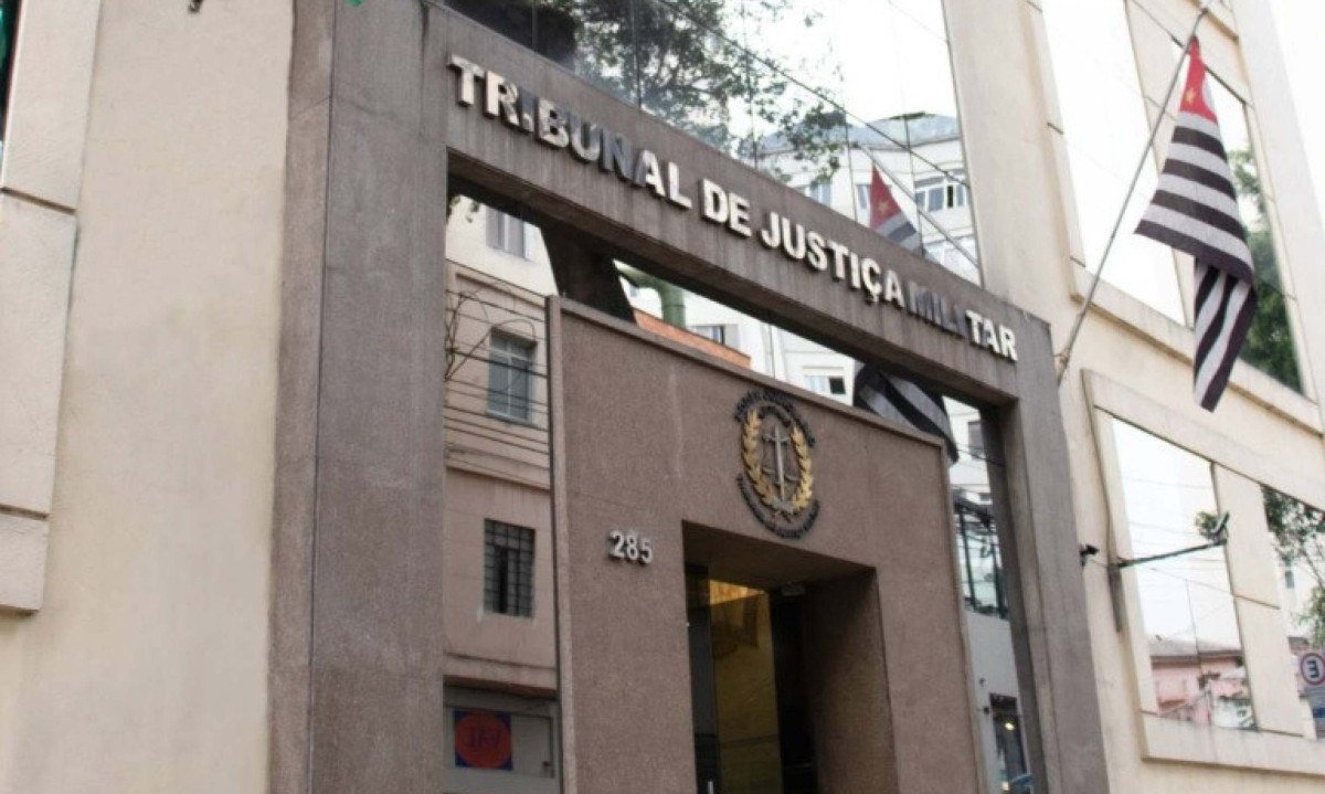O julgamento está marcado para esta quarta-feira (28/10), na 1ª Auditoria do TJM (Tribunal de Justiça Militar), na capital paulista - (crédito: TJMSP/Divulgação)