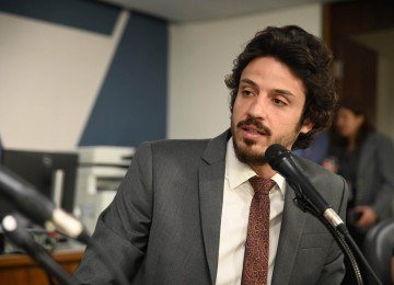 Se eleito, Doorgal Andrada sucederá Tadeu Leite (MDB), que foi eleito conselheiro do Tribunal de Contas do Estado de Minas Gerais (TCE-MG) -  (crédito: Mirna de Moura/ALMG)