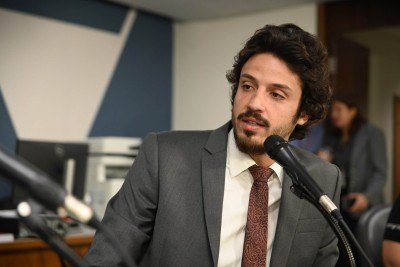 Se eleito, Doorgal Andrada sucederá Tadeu Leite (MDB), que foi eleito conselheiro do Tribunal de Contas do Estado de Minas Gerais (TCE-MG) -  (crédito: Mirna de Moura/ALMG)
