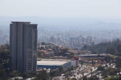 Vista do bairro Vila da Serra, em Nova Lima, onde aconteceu a confusão -  (crédito: Edesio Ferreira/EM/D.A. Press)