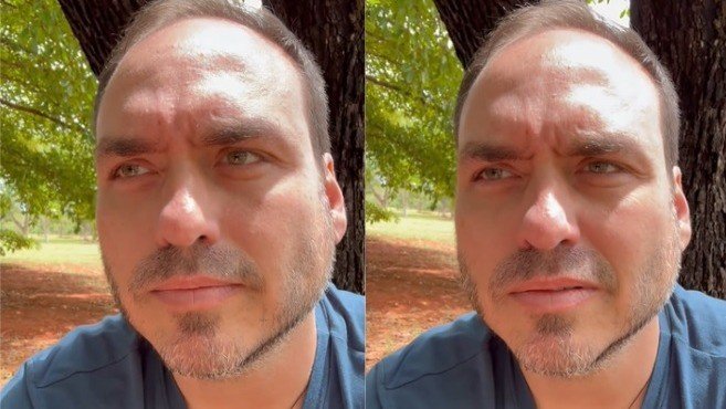 Carlos Bolsonaro reflete sobre a crise familiar e a situa&ccedil;&atilde;o do pai ap&oacute;s visita  -  (crédito: Redes Sociais/Reprodu&ccedil;&atilde;o)