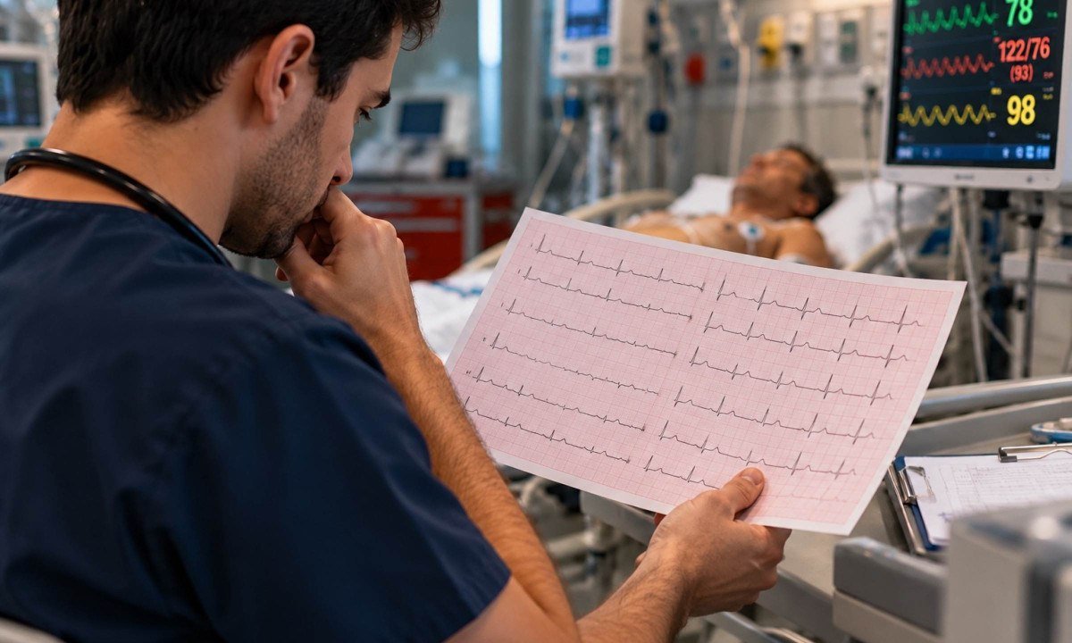 Morte súbita: o ECG do pronto-socorro pode mudar o desfecho - (crédito: DINO)