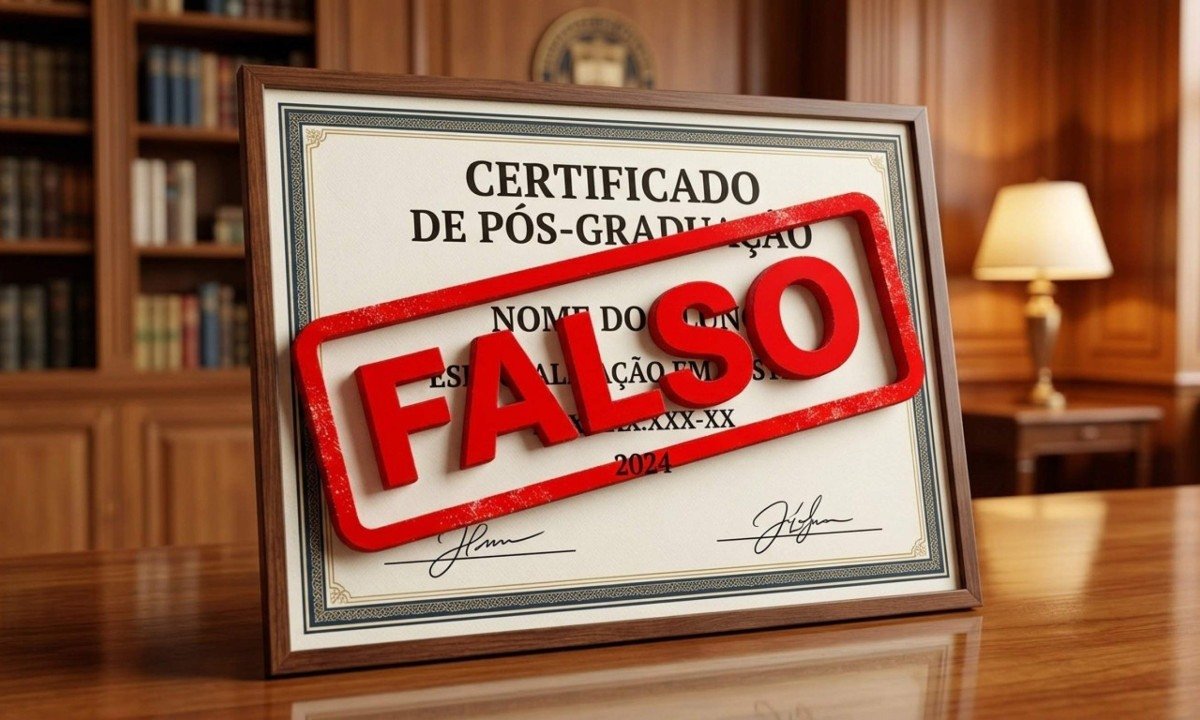 Instituições de ensino enfrentam onda de certificados falsos - (crédito: DINO)