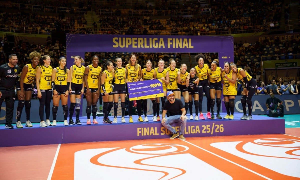 UniFECAF renova com a Confederação Brasileira de Vôlei - (crédito: DINO)