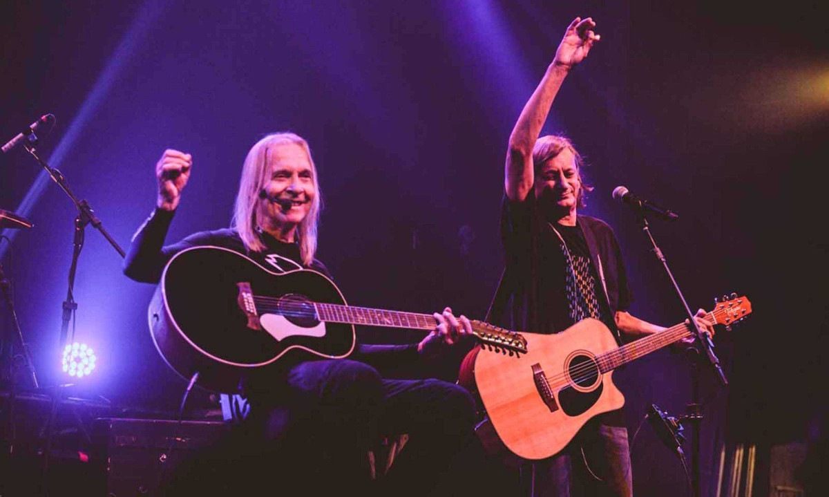Sérgio Hinds vai receber Cláudio Venturini, guitarrista do 14 Bis, no show desta sexta-feira à noite, no Bar do Museu Clube da Esquina - (crédito: @eusoubabs/divulgação)