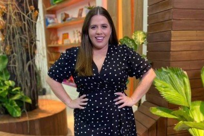 Tati Machado se despede do Saia Justa e emociona ao falar de gravidez: 'Feliz e com medo' -  (crédito: Tupi)