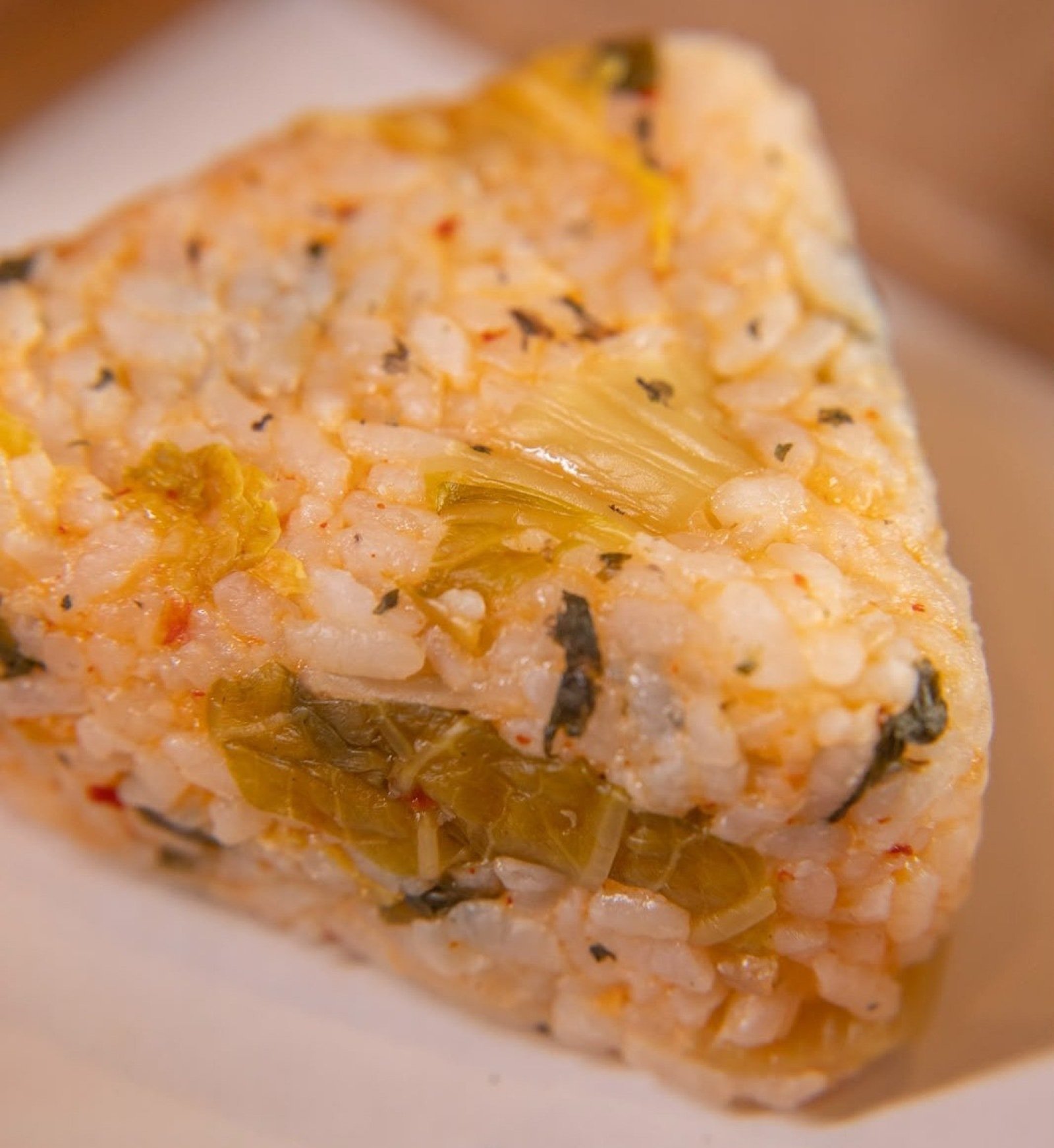 Oniguiri de kimchi do Mori Mori Oniguiri de kimchi do Mori Mori
