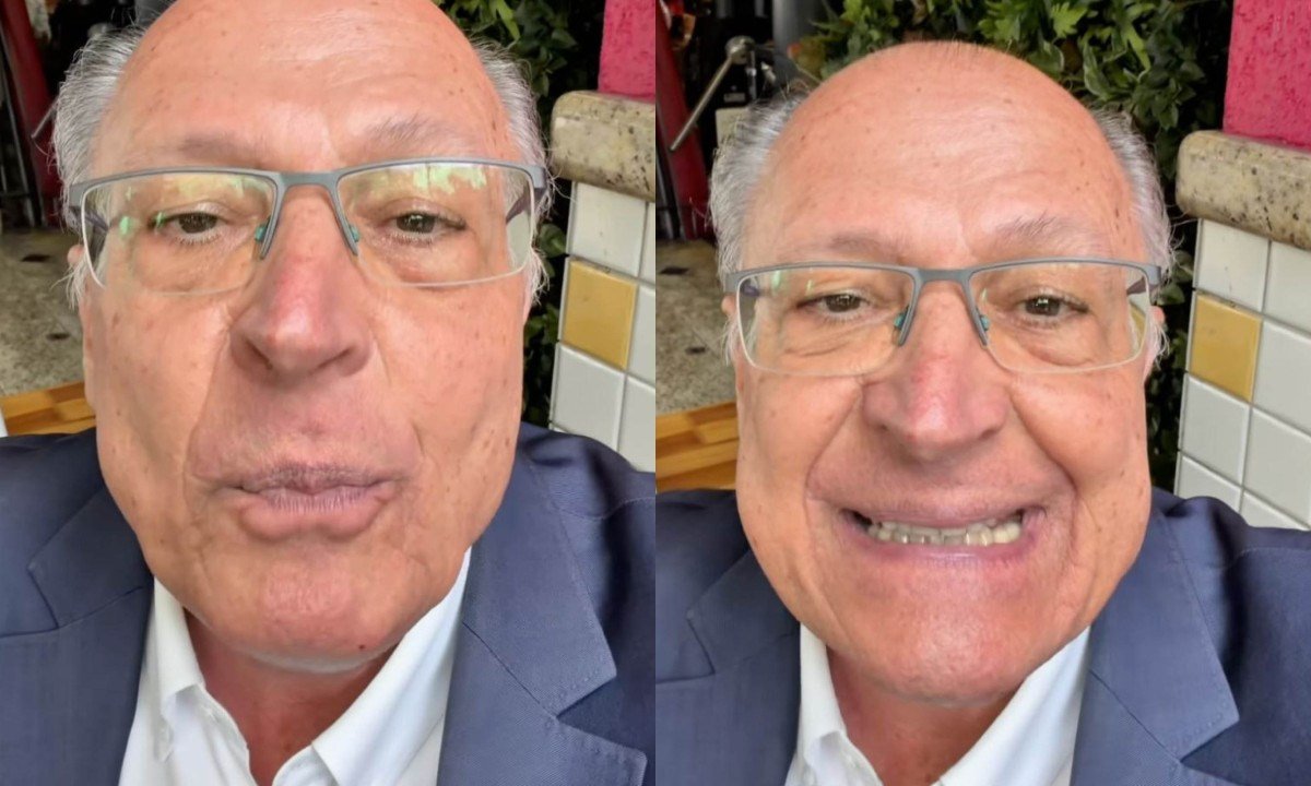 Vice-presidente Geraldo Alckmin em vídeo para "armys" sobre o recorde histórico de emprego no Brasil - (crédito: Reprodução/Instagram @geraldoalckmin_)