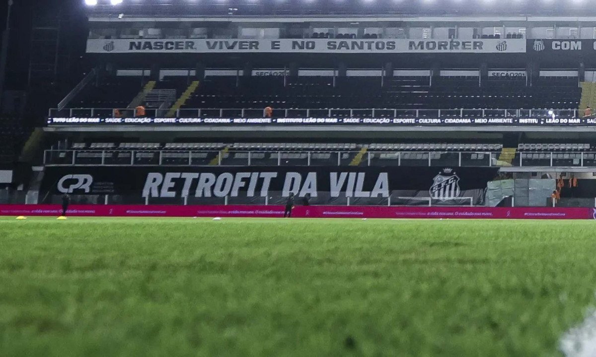 Como reformar um estádio sem parar os jogos: o método usado na obra da Vila Belmiro - (crédito: PulseBrand)