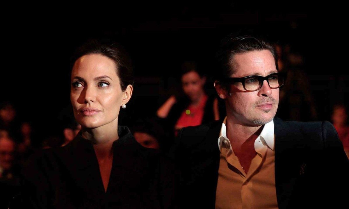 Angelina Jolie e Brad Pitt, que formaram um dos casais mais poderosos de Hollywood, passaram por um processo de divórcio litigioso -  (crédito: CARL COURT 13.jun.2014/ AFP)
