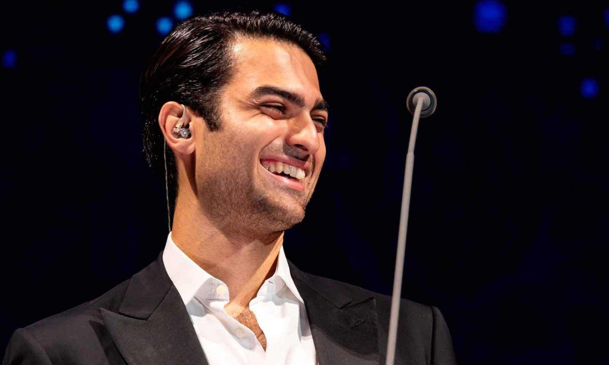 Além do brasileiro Toquinho, Matteo Bocelli cita os britânicos Harry Styles e Elton John como músicos que admira - (crédito: Andre Velozo/Divulgação)