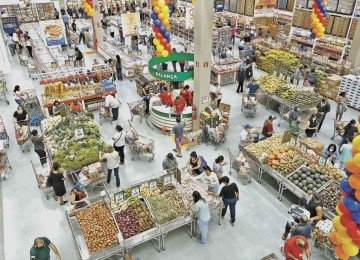 Com as vendas em alta, o setor deve gerar 8.350 empregos temporários em todo o estado -  (crédito: Supermercados Assaí/Divulgação – 12/6/21)