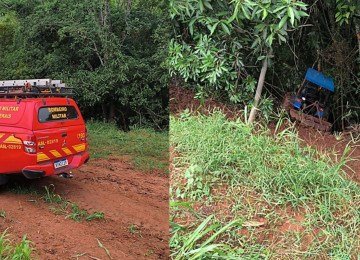 Adolescente de 17 anos morre prensado em zona rural de Monte Carmelo nesta &uacute;ltima quinta-feira (29) -  (crédito: Divulga&ccedil;&atilde;o/CBMMG)