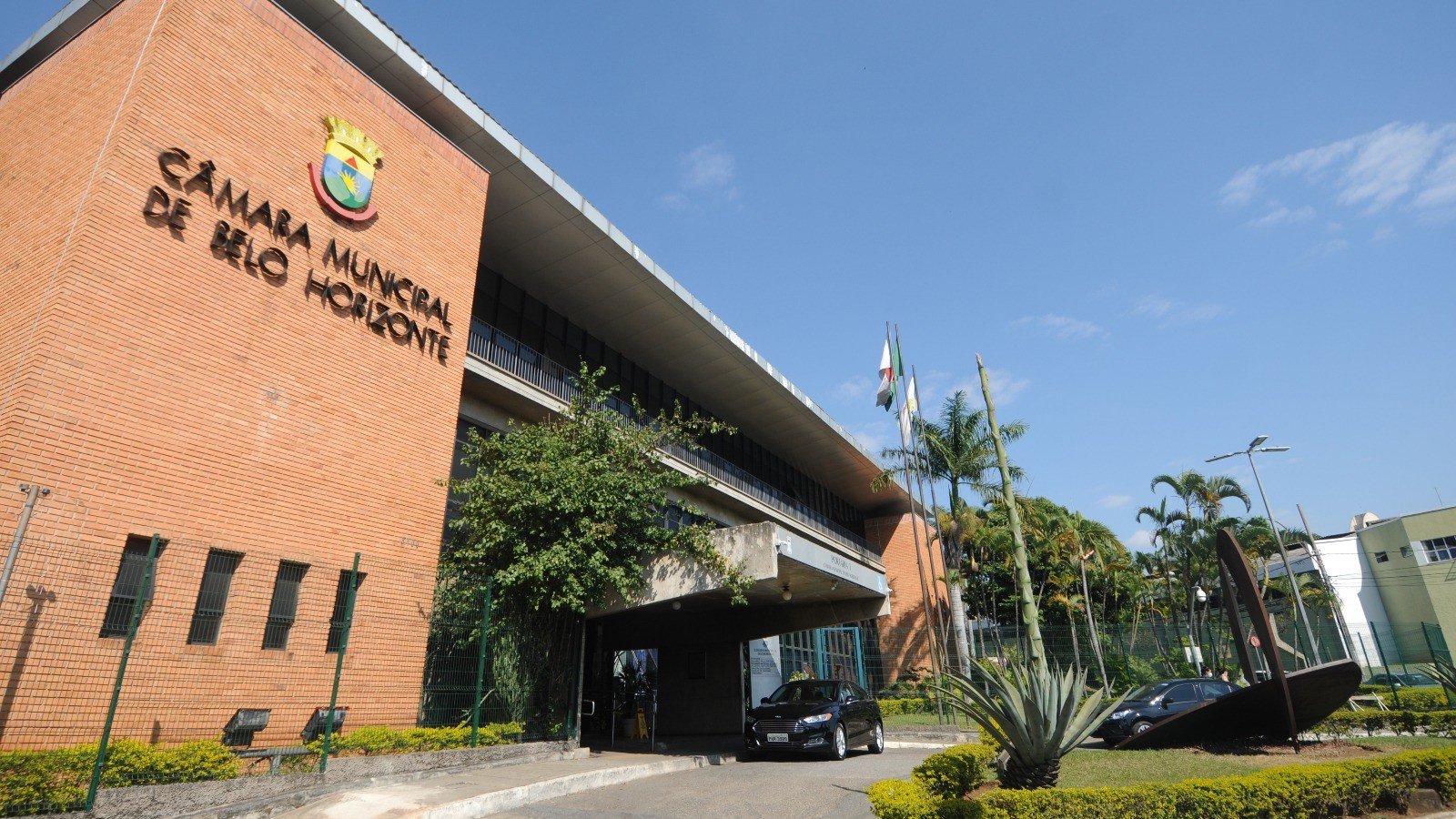 Sede da C&acirc;mara Municipal de Belo Horizonte, que receber&aacute; seis novos integrantes ap&oacute;s elei&ccedil;&otilde;es e cassa&ccedil;&otilde;es -  (crédito: Leandro Couri/EM/D.A Press)
