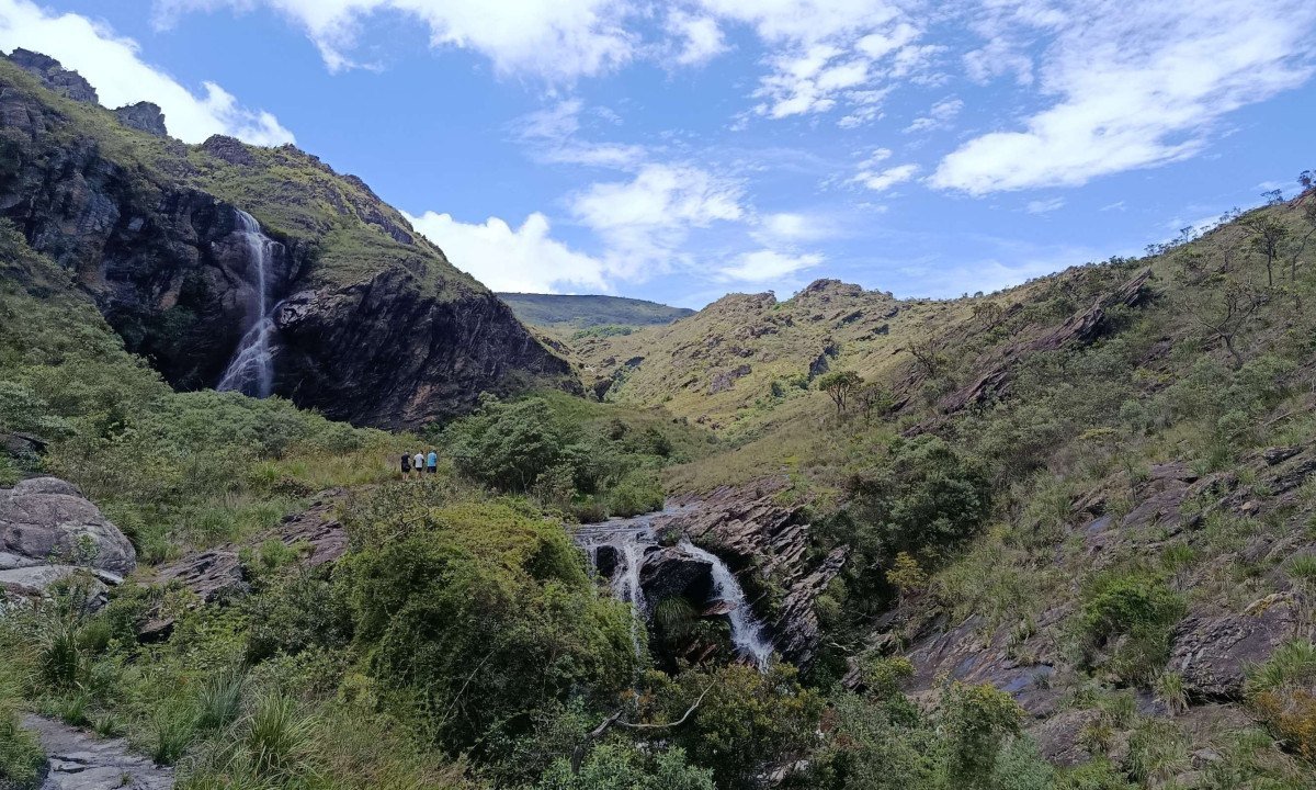 A trilha fica cerca de 120 quilômetros de Belo Horizonte, entre os municípios de Ouro Preto e Itabirito - (crédito: Larissa Leone/EM/D.A Press)