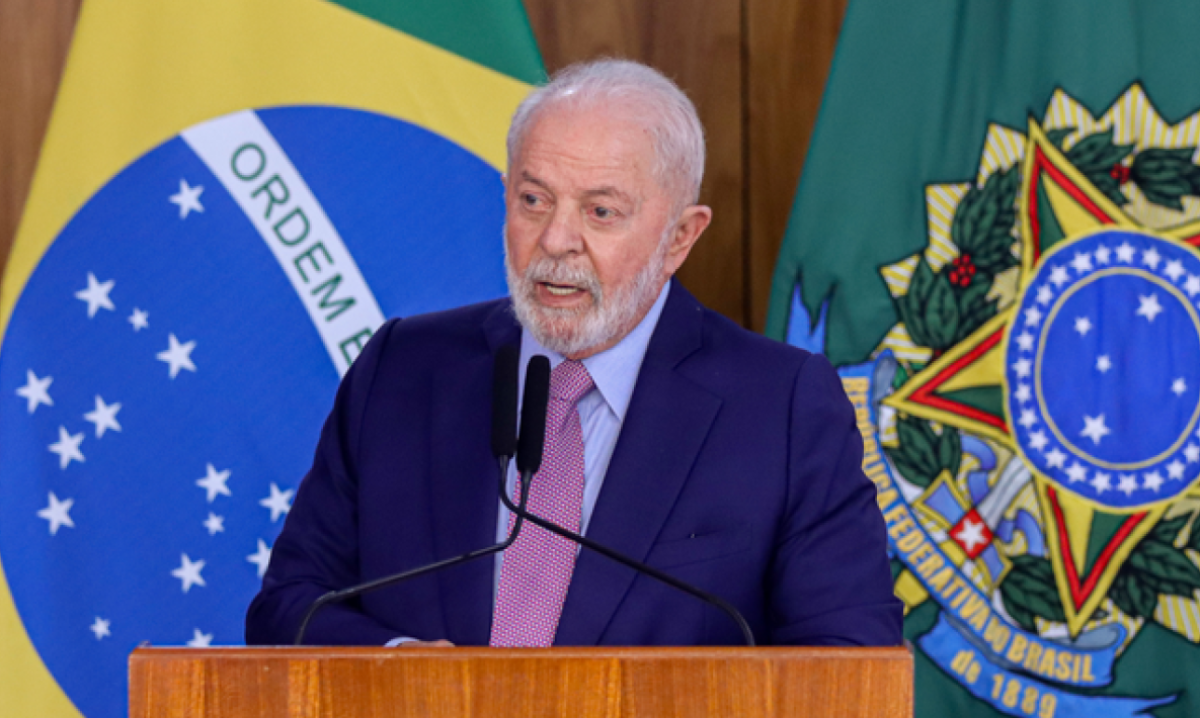 O presidente afirmou que o pa&iacute;s segue atuando para trazer os nacionais que est&atilde;o na Faixa de Gaza -  (crédito: Valter Campanato/Ag&ecirc;ncia Brasil)