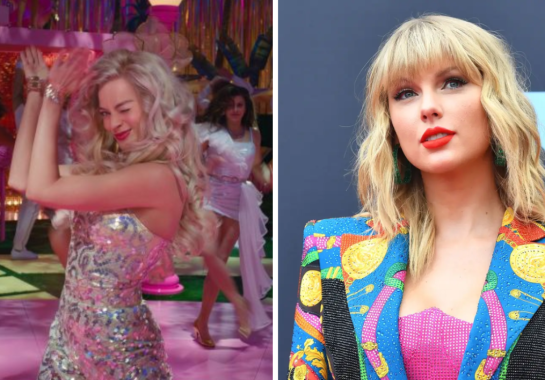 'Barbie' e Taylor Swift abordam questões das mulheres na sociedade -  (crédito: Warner Bros / AFP)