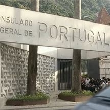 “Esquema” no Consulado de Portugal do RJ é investigado pela PF - reprodução tv band