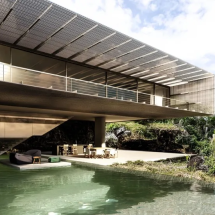 Casa inspirada em cartão-postal de Floripa é finalista em premiação internacional - Tetro Arquitetura/ Divulgação