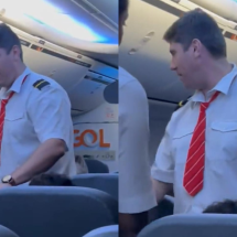 Comissários da Gol usam gravata do RBD em voo para o Rio de Janeiro - Reprodução/Redes sociais