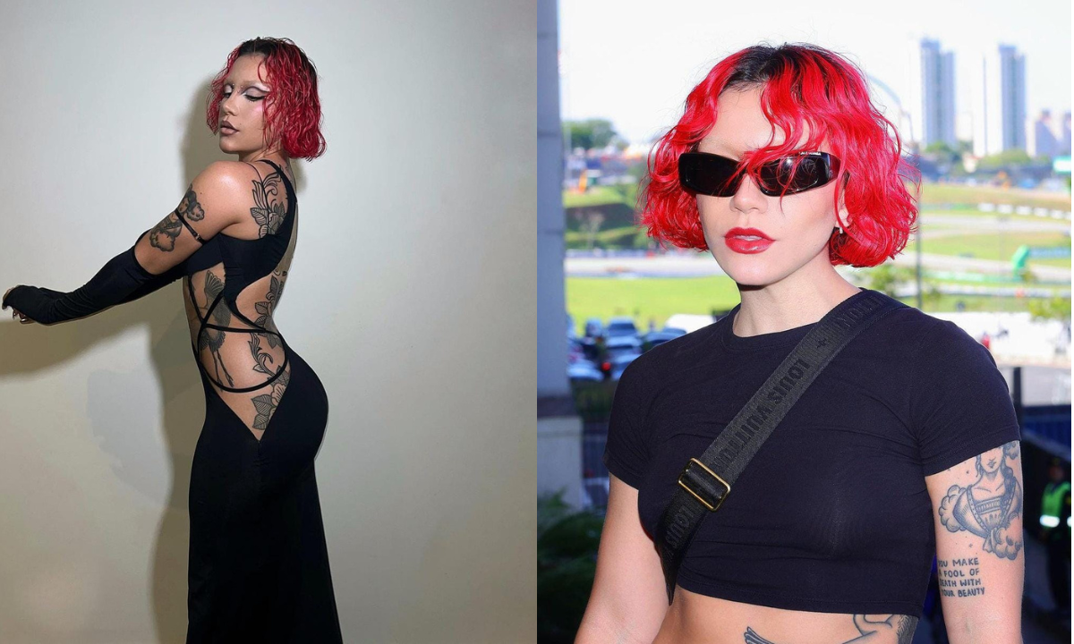 A mudança do visual da cantora tem dividido opiniões na web -  (crédito: Reprodução/Instagram)