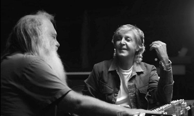 Rick Rubin e Paul McCartney 