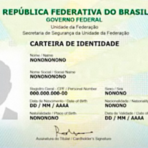 Emissão da nova carteira de identidade é adiada em Minas - Governo Federal/Divulgação