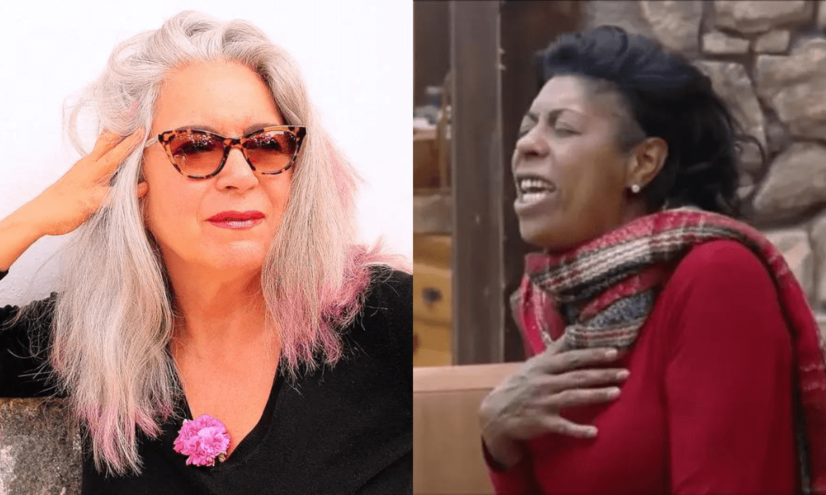 Márcia Fu foi a responsável por trazer "Escrito nas Estrelas" de volta às paradas musicais -  (crédito: Divulgação/Reprodução/TV Record)