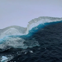 Maior iceberg do mundo que se soltou da Antártida tem quase um trilhão de toneladas - BAS/T.GOSSMAN/M.GASCOYNE/C.GREY