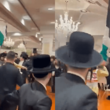 Judeus se manifestam contra Israel e apoiam a Palestina durante casamento - Rprodução/Redes sociais