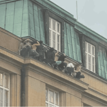 Ataque a tiros em Praga deixa mortos e feridos, diz polícia; veja imagens - Reprodução/Redes sociais