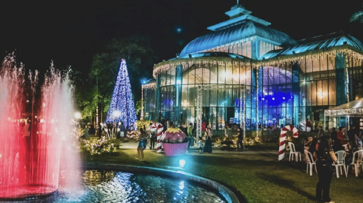  Palácio de Cristal é destaque no Natal em Petrópolis 