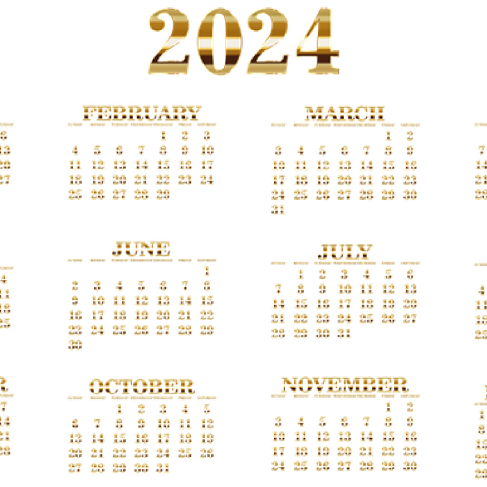 Como fica o calendário de feriados em 2024? Veja as mudanças nos dias de  folga - Estado de Minas