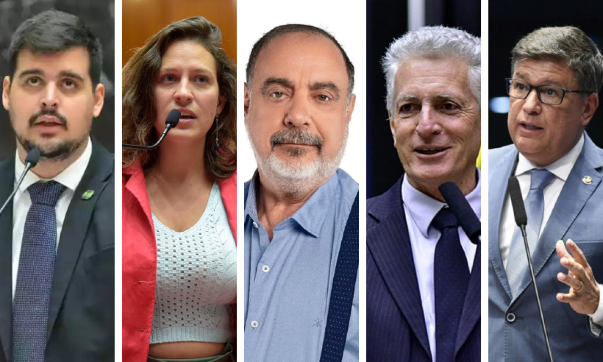 Pré-candidatos à Prefeitura de BH -  (crédito: Reprodução/AGÊNCIA CAMARA E ALMG)