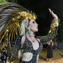 Travesti eleita ‘Princesa do Carnaval’ em Uberaba diz ter sofrido transfobia - Reprodução/Redes sociais