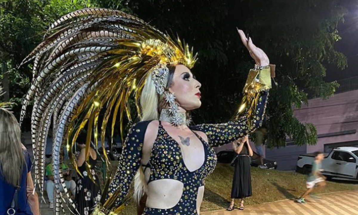 Travesti eleita ‘Princesa do Carnaval’ em Uberaba diz ter sofrido transfobia