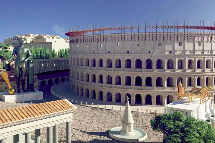 Plataforma permite ‘viajar’ por Roma em reconstrução 3D - reprodução Flyover Zone