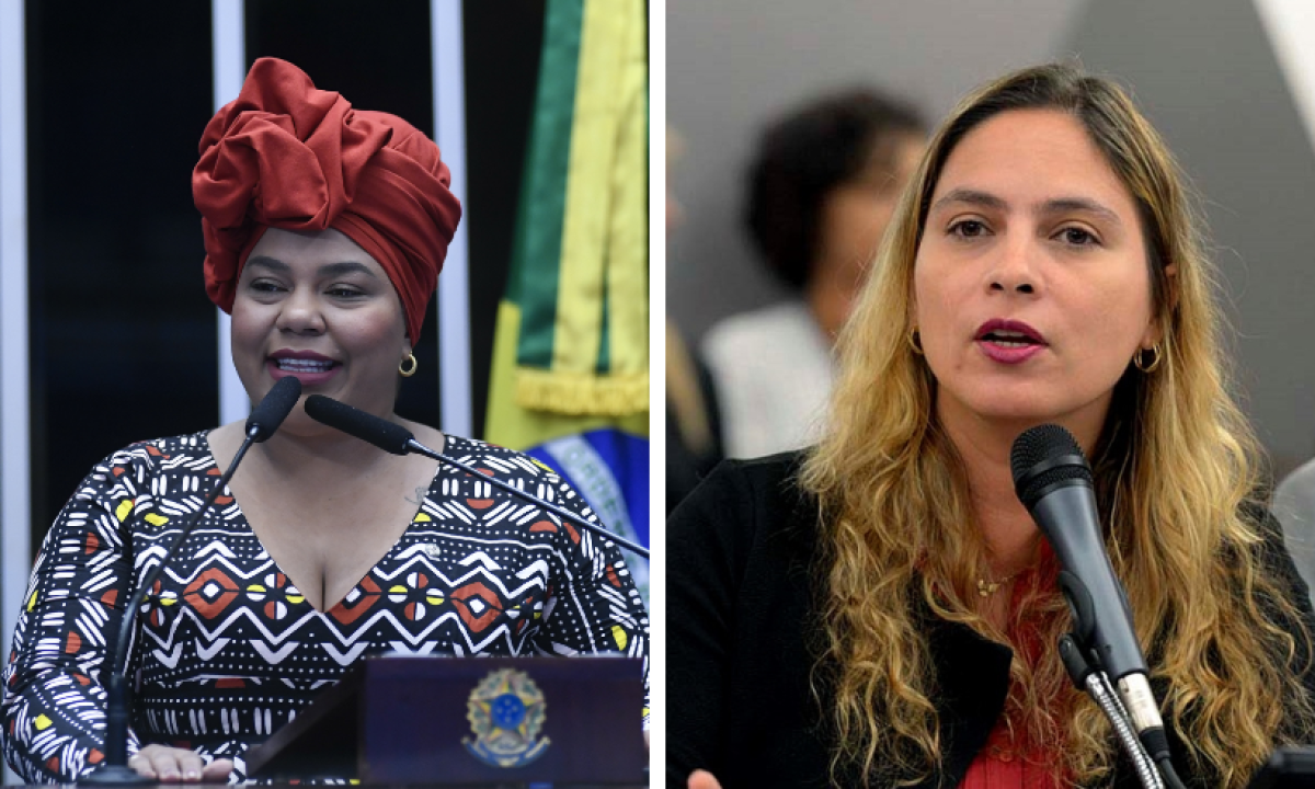 Dandara e Beatriz denunciam Zema -  (crédito: Câmara dos Depuados/ALMG)