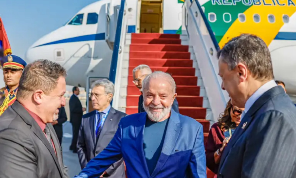 A ida ao continente africano Ã© a primeira viagem internacional de Lula em 2024 -  (crédito: Ricardo Stuckert)