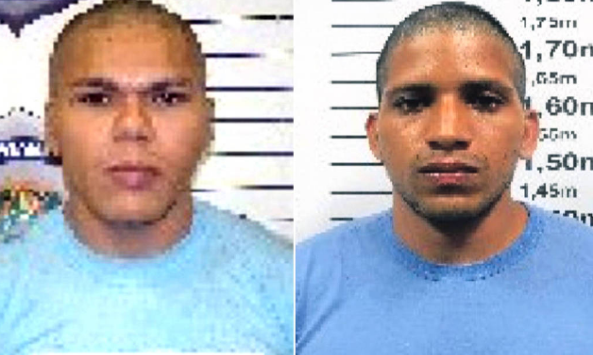 Os presos Rogério da Silva Mendonça e Deibson Cabral Nascimento, conhecidos como 