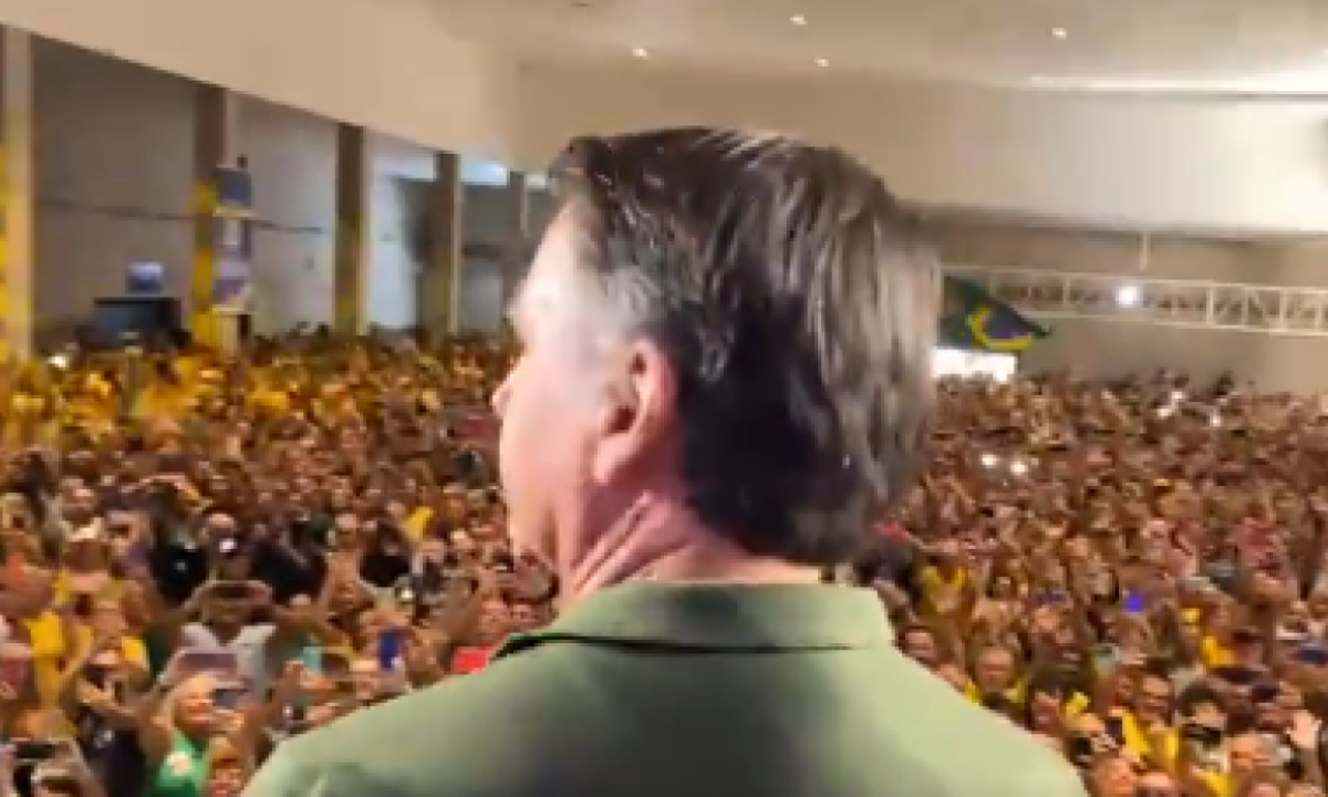 Ex-presidente participou de evento em Piracicaba (SP) -  (crédito: Reprodução/Redes Sociais)