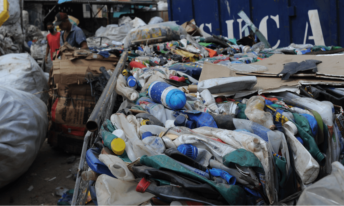 Pesquisa realizada pelo Mercado Mineiro apontou como o preço de materiais recicláveis está desvalorizado na Grande BH -  (crédito: Leandro Couri/EM/DA Press)