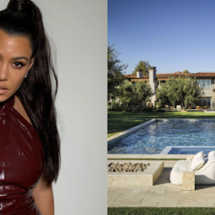 Famosos: conheça a nova mansão de Kourtney Kardashian em Los Angeles - Reprodução
