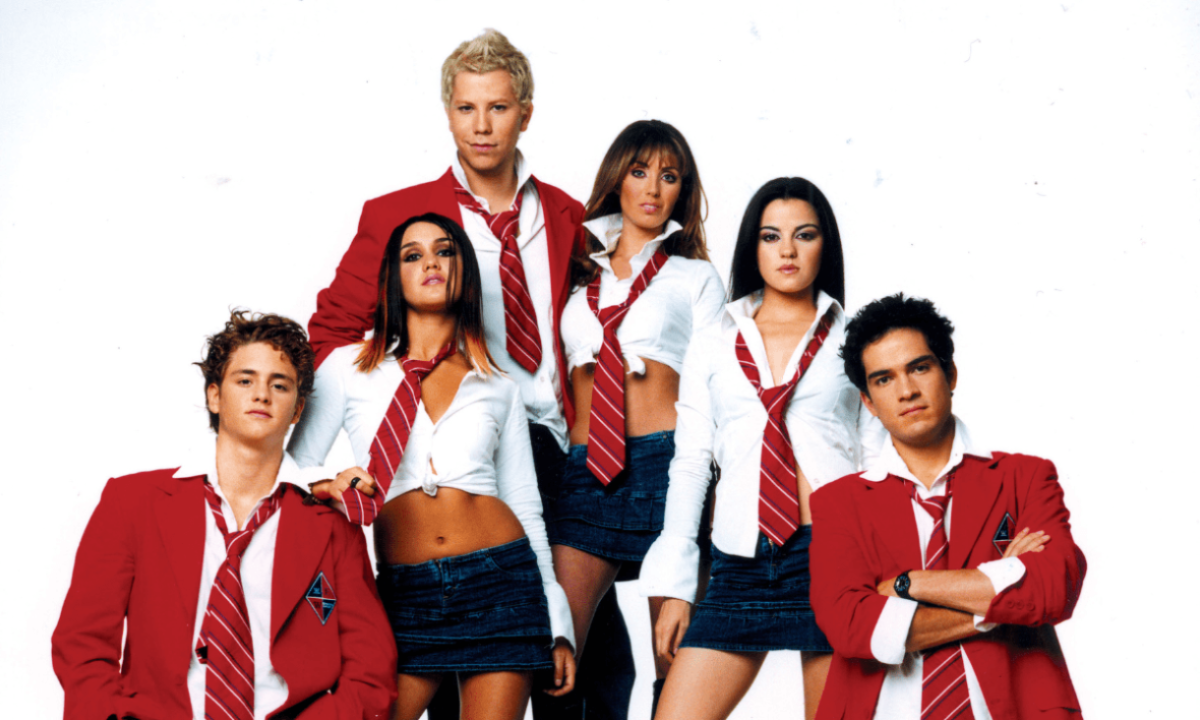 Grupo RBD começou durante a novela Rebelde -  (crédito:  Televisa/Divulgacao)