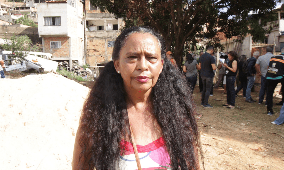 Maria Thereza de Oliveira, líder comunitária do Conjunto Taquaril