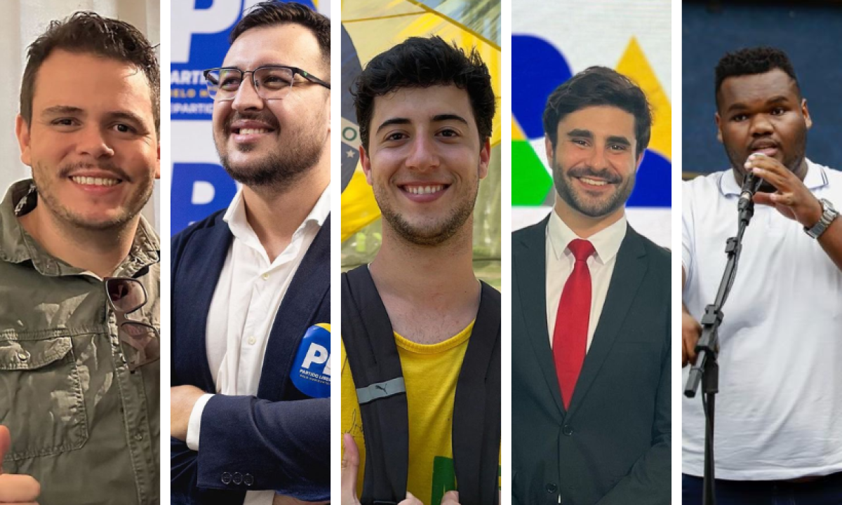 Vile, Pablo, João, Pedro e Helton Jr. - (crédito: Redes Sociais/Reprodução) Vile, Pablo, João, Pedro e Helton Jr. - (crédito: Redes Sociais/Reprodução)